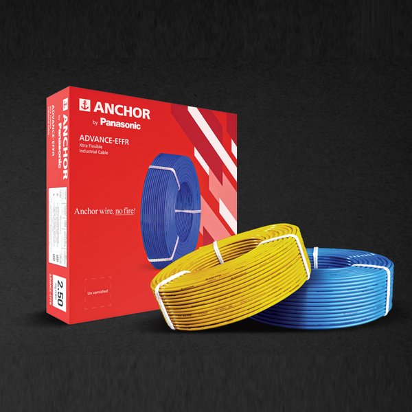 Anchor by Panasonic Advance - effr - Wires and Cables - Features Conforms to IS 694: 2010