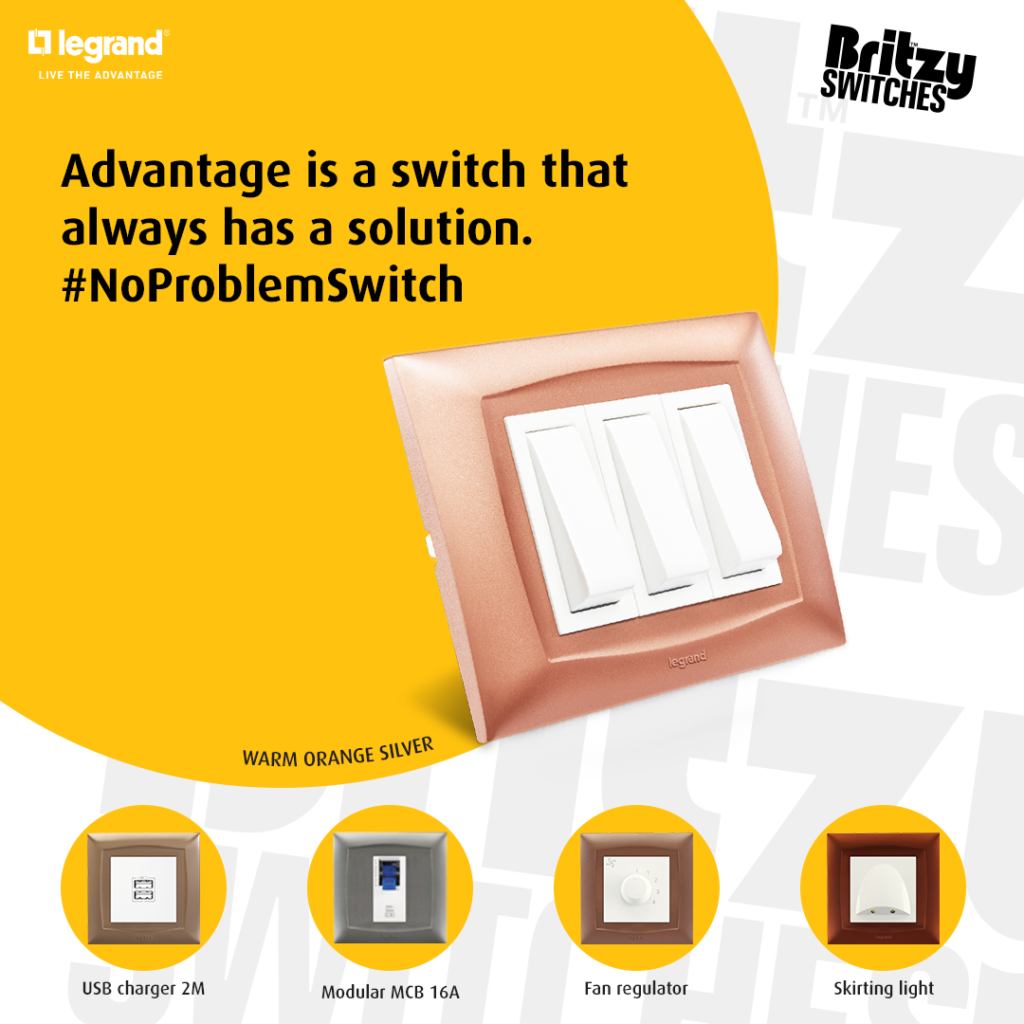 Legrand Britzy - Modular Switches And Accessories