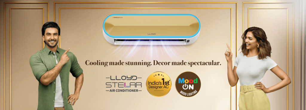 Lloyd logo - air conditioners brand stocked by eNarayan Elex