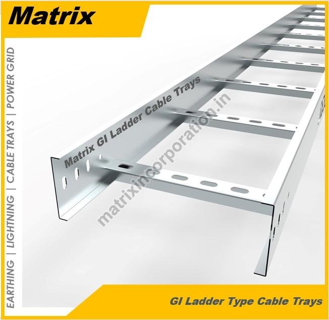 Matrix Galvanized Iron Ladder Type Cable Tray