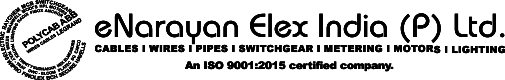 eNarayan Elex India (P) Ltd. logo - ISO 9001:2015 certified electrical products distributor, Hyderabad