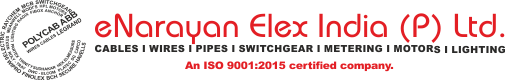 eNarayan Elex India (P) Ltd. logo - cables, wires, pipes, switchgear, metering, motors and lighting distributor, Hyderabad