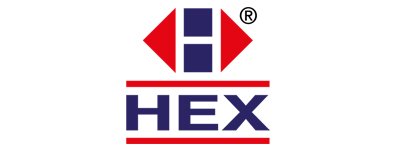 Hex logo - brand stocked by eNarayan Elex