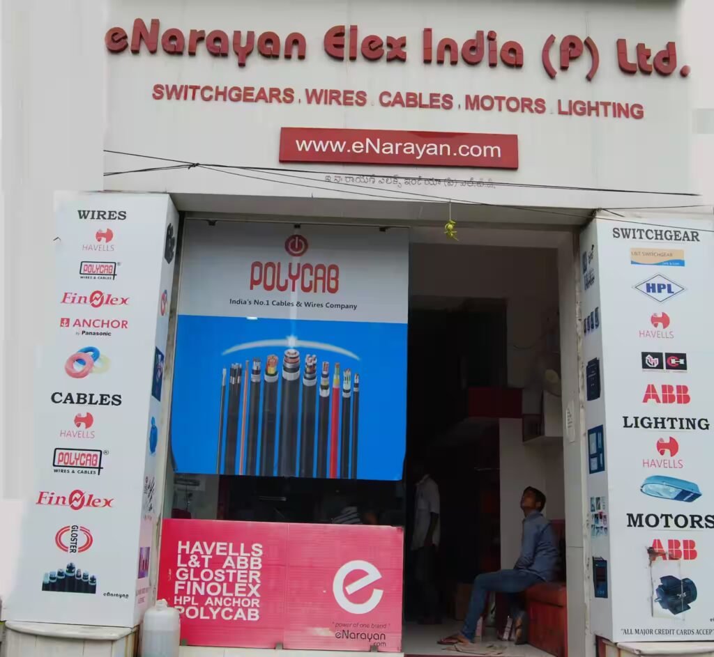 eNarayan Elex India Pvt Ltd, Visakhapatnam branch - electrical and motor dealership