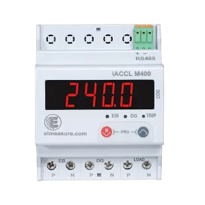 Elmeasure Automatic Source Changeover with Current Limiter (accl) - Digital Meters