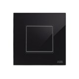 Millenium glass black 160X160 goodgoodabb - Modular Switches And Accessories - Silk Black
