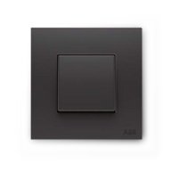 ABB Millenium black 192X192 - Modular Switches And Accessories - Silk Black