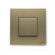 ABB Millenium gold 192X192 - Modular Switches And Accessories - Antique Gold